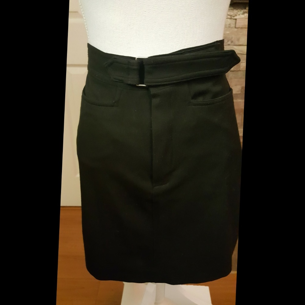 Vertigo Paris Self Belt Pencil Skirt Md in France